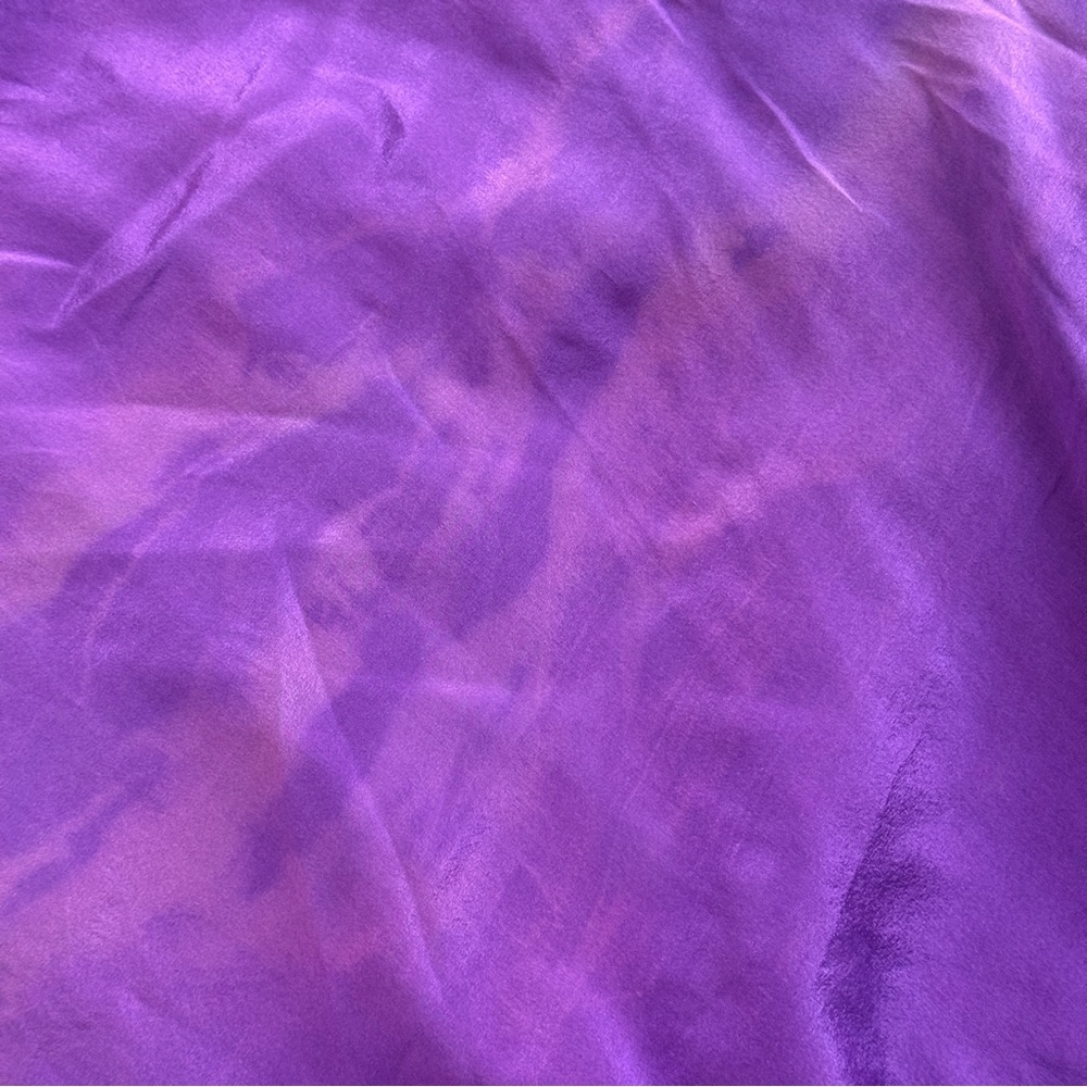 Missoni Purple One-Shoulder Dress with Embroidered Hem Size 40 - Picture 9 of 9